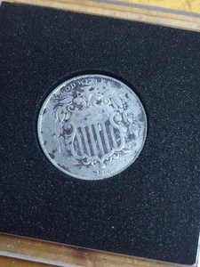 1868 Schild Nickel - Bild 1 von 7