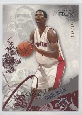 2006-07 Topps Luxury Box Red /499 Chris Bosh #1 HOF - Image 1 of 2