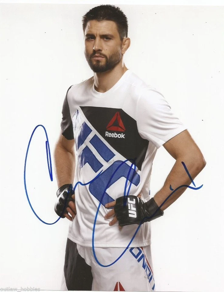 Foto firmada autografiada por Carlos Condit de UFC Ultimate Fighting 8x10 certificado de autenticidad #1 Foto 1 de 1