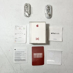 (CASE ONLY) Apple iPod Shuffle 2nd Gen Special Edition RED 2 gb - Picture 1 of 7