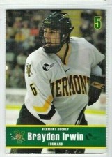 2007-08 Vermont Catamounts Brayden Irwin