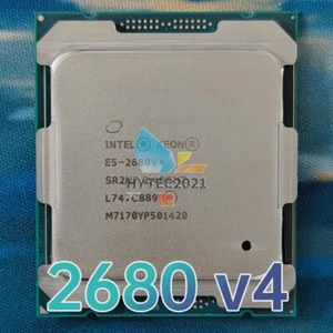 Intel Xeon E5-2680 v4 SR2N7 2.40GHz 14Cores 120W LGA-2011-3 CPU Processor - Picture 1 of 3