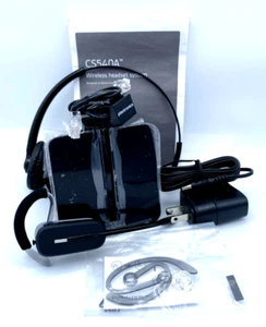 Wireless Headset Plantronics CS540 Monaural Convertible Noise Canceling Mic NOB - Zdjęcie 1 z 12