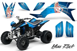YAMAHA YFZ 450 03-13 ATV GRAPHICS KIT DECALS STICKERS CREATORX YRBLI - Imagen 1 de 1