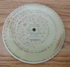 Vintage The Kelly Cine Calculator Florman & Babb 8mm 16mm - Picture 1 of 2