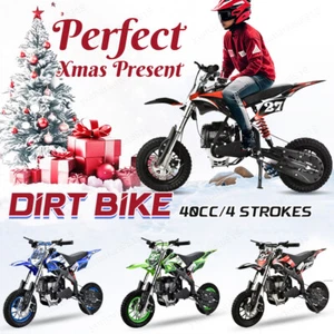 40cc 4-Stroke Kids Mini Dirt Bike Gas Power Motocross Off Road Motorcycle 20MPH - Picture 1 of 18