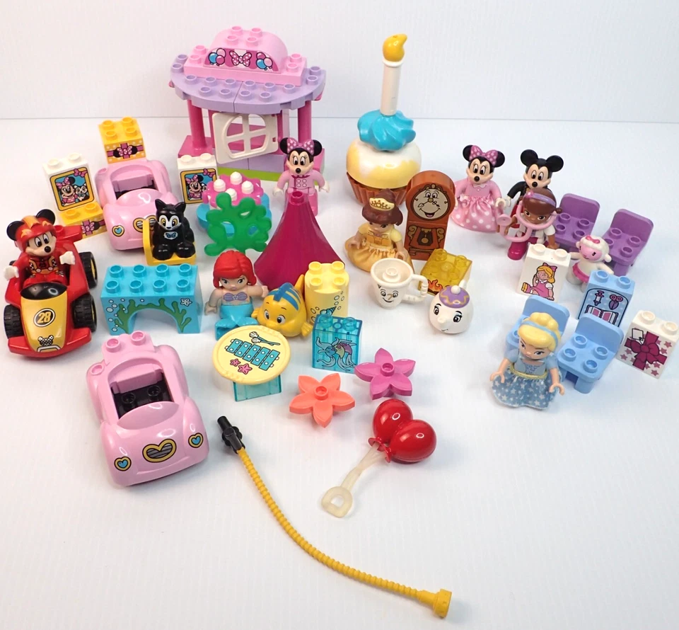 Lego Duplo Sortido Disney Peças e Peças Lote de 62 Peças GENUÍNO - Imagem 1 de 4