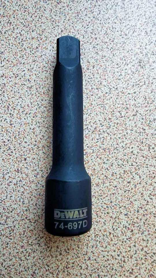 Dewalt 3" Black Impact Steel Extension, 3/8" Drive, 74-697D - Image 1 of 3
