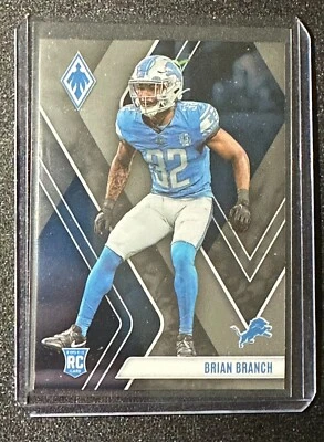 Brian Branch 2023 Phoenix football BASE # 163, Detroit Lions ROOKIE CARD - Image 1 of 2