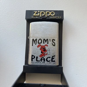 MOM’s Place Springdale AR 1 of 50 Zippo Lighter Rare - Picture 1 of 3