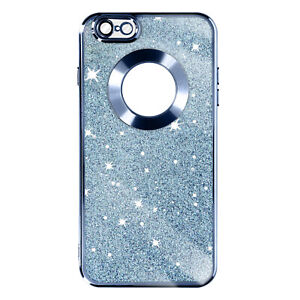 Funda para iPhone 6 & 6s Serie Protecam Spark Extraíble Glitter Azul