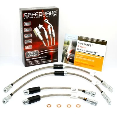 Volkswagen Golf MK5 2.0 GTi 2003-2009 - SAFEBRAKE Performance Hose — 第 1/4 张图片
