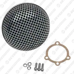 Harley Air Cleaner FXR FXST Chrome Round Mesh Keihin Bendix V-Twin 34-0501 - Picture 1 of 1