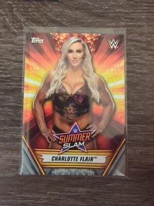 2019 Topps WWE Summerslam Charlotte Flair Silver Parallel #16/25 - Bild 1 von 3