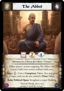Legend of the Five Rings L5R CCG TNO The New Order The Abbot - Picture 1 of 1