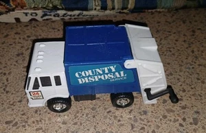 Vintage funktionstüchtig Remco 5" County Entsorgungsservice Müllwagen Kunststoff schöner Zustand - Bild 1 von 7