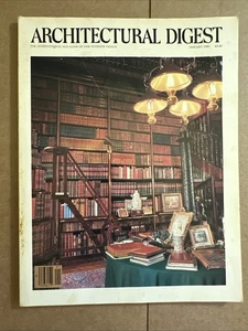 Architectural Digest Magazine January 1981 - Picture 1 of 4