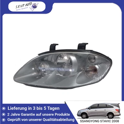 🇩🇪 LINKER SCHEINWERFER ➤ SSANGYONG STAVIC 8310121305 ♻️ - Bild 1 von 2