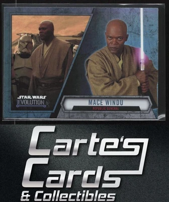 Mace Windu 2016 Topps Star Wars Evolution #80 Samuel L. Jackson - Image 1 of 2
