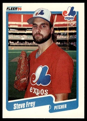 1990 Fleer Update Steve Frey Montreal Expos #U-28 - Image 1 of 2