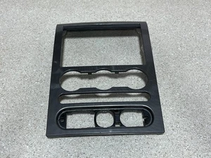 2004-2008 Ford F150 Center Dash Trim Panel Control Radio Surround Bezel Carbon - Picture 1 of 3