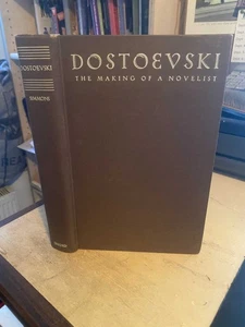 Simmons: Dostoevski: The Making of a Novelist 1940 Very Good Literary 1st HB - Imagen 1 de 1