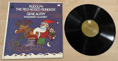 1964 The Original Rudolph The Red-Nosed Reindeer Vinyl By Gene Autry, Rare, VG - Image 1 of 2