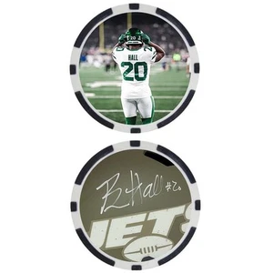 Breece Hall SIGNIERTER Poker Chip - NFL Season Player 2025 - Bild 1 von 2
