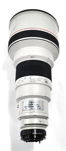 Teleobjetivo de colección Canon FD 400 mm f/2,8 L enfoque manual filtro atornillado de 48 mm - Imagen 1 de 9