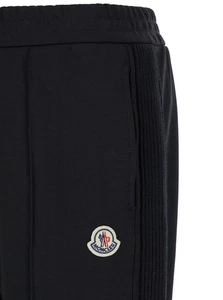 MONCLER Women's Logo Patch Straight Leg Stretch Fabric Sweatpants, Size M, $785 - Picture 1 of 16