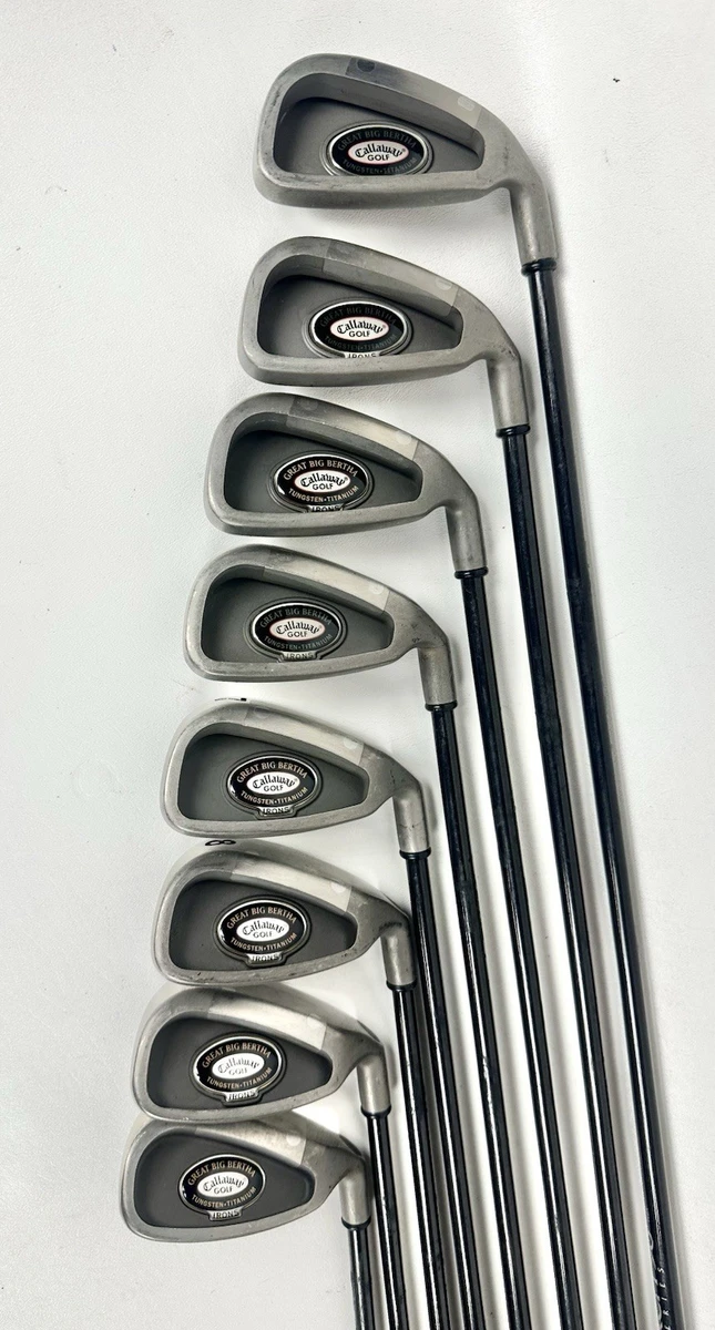 Callaway Titanium Head Iron Set Golf Clubs for sale | eBay
