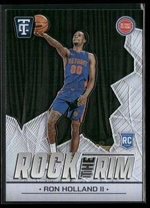 2024-25 Panini totalmente certificado #18 Ron Holland II Rock the Rim - Imagen 1 de 2