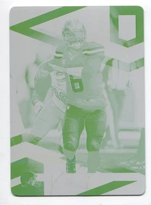 2020 Elite Printing Plate Yellow Baker Mayfield 1/1 Cleveland Browns - Picture 1 of 2