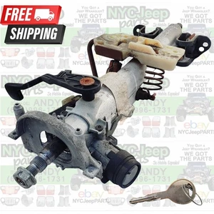 97-00 Jeep TJ Wrangler with-TILT Steering Column with KEY Automatic OEM Auto - Picture 1 of 24