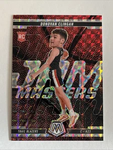 2024-25 Panini Mosaic Donovan Clingan RC Rookie Jam Masters Silver Prizm SP - Picture 1 of 2