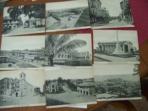 Panama 6x8 Early Picture Cards By I L Maduro Jr. 9 Beautiful Early Views - Picture 1 of 7
