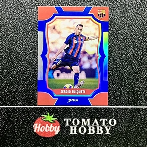 DAKA TOP AUDIENCE 2024-25 SERGIO BUSQUETS /149 SILVER REFRACTOR BARCELONA - Picture 1 of 2