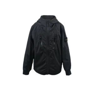 (Kids) Stone Island 4100005 Wappen Patch Jacket Black - 25SS - Picture 1 of 1