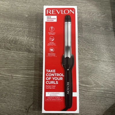 Revlon - 1 inch Curling Iron - Ceramic Barrel - Model RV051 - Image 1 of 3