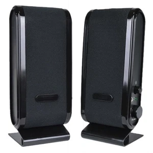 Nuovi altoparlanti stereo per computer DCD14224 con zoom USB e spina 3,5 mm (nero) e altro - Foto 1 di 2