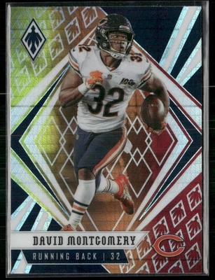 David Montgomery 2020 Phoenix Fanatics Fire Burst Prizm #30 - Image 1 of 2