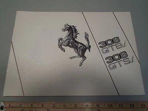 FOLLETO PUBLICITARIO GRANDE FERRARI 308 GTBi 308GTSi DE COLECCIÓN NOS N.197/80 - Imagen 1 de 7