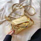 Luxury Glossy Pu Leather Exquisite Handbags Underarm Bag Shouder Bag Purse