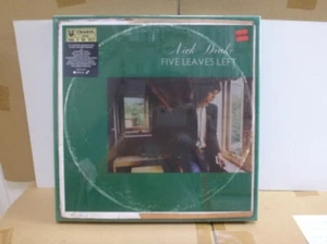 Nick Drake ‎/ Five Leaves Left, Rare LP + POSTER Box Set Factory Sealed NEW! - Picture 1 of 7