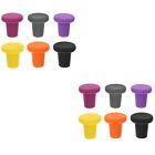  12 pcs Silicone Wine Stoppers Beverage Bottle Stopper Sealing Plugs Reusable