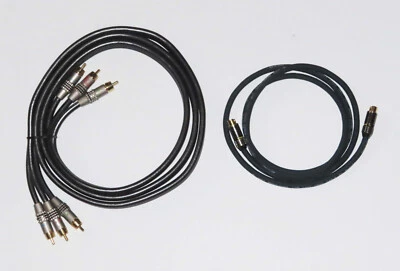 Acoustic Research Pro II  6-ft Component Video Cable + BONUS Premium S-Video Cbl - Image 1 of 4