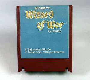 Atari 400/800/XL/XE - WIZARD of WOR Cartridge - TESTED & WORKS - Picture 1 of 3