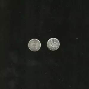 South Korea 1 WON KM-4A 1970 ROSE FLOWER UNC Korean World Currency COIN - Picture 1 of 4