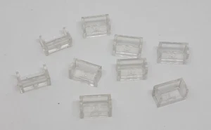 9 x Lego Transparent Klar 35387 1x2x1 NEU Stein Bank NEU - Bild 1 von 2