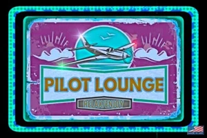 ¡PILOT LOUNGE! "LETRERO DE METAL 8""X12"" ¡HECHO EN EE. UU.! DECORACIÓN DE AVIADOR HANGAR DE AEROLÍNEA - Imagen 1 de 1